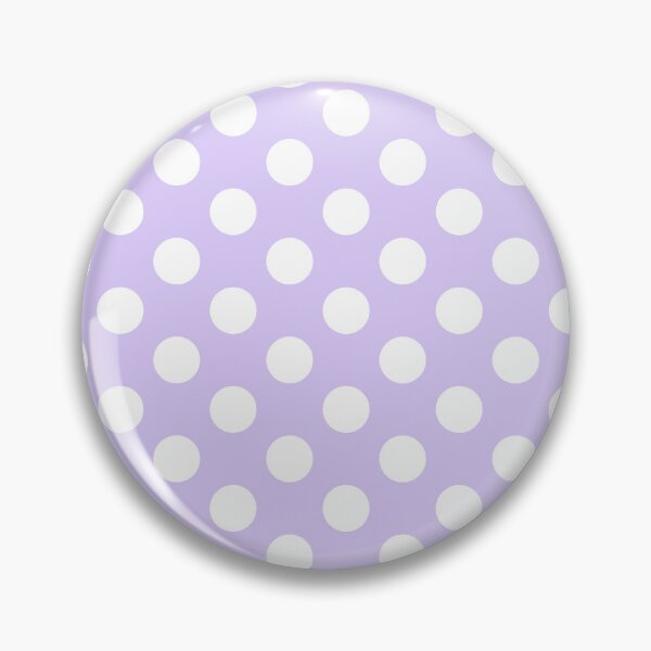 Item preview, Large white polka dots on lavender designed and sold by Nolan6.