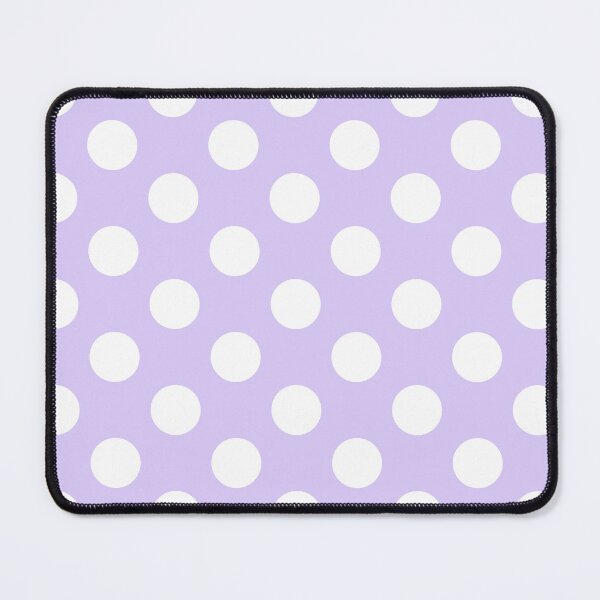 Item preview, Large white polka dots on lavender designed and sold by Nolan6.