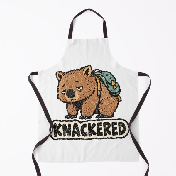 Item preview, Knackered Hiking Bear Funny Outdoor Sticker designed and sold by Frenky Stickers.