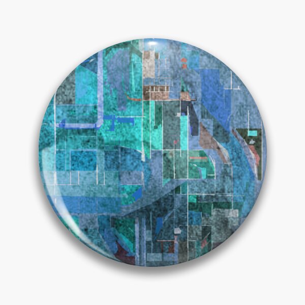 Item preview, Abstract map designed and sold by kinpirks.