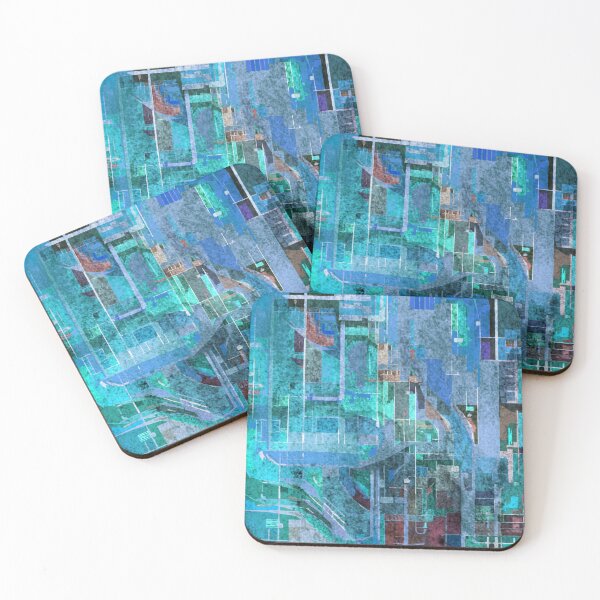 Item preview, Abstract map designed and sold by kinpirks.