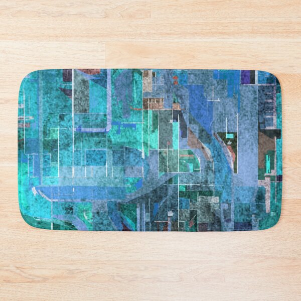 Item preview, Abstract map designed and sold by kinpirks.