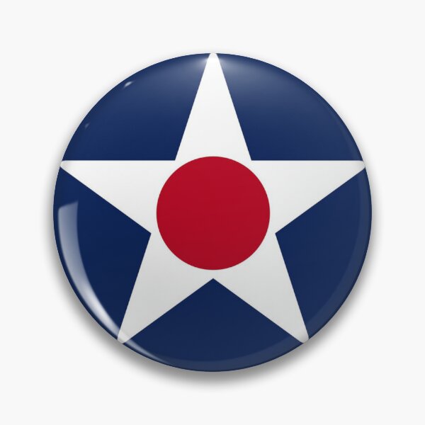 Item preview, 1917 U.S. Air Service Roundel | Vintage American Military Aviation Insignia | WWI Aircraft Star Emblem designed and sold by VoglR.