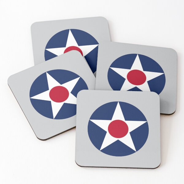 Item preview, 1917 U.S. Air Service Roundel | Vintage American Military Aviation Insignia | WWI Aircraft Star Emblem designed and sold by VoglR.