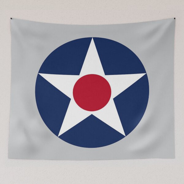 Item preview, 1917 U.S. Air Service Roundel | Vintage American Military Aviation Insignia | WWI Aircraft Star Emblem designed and sold by VoglR.