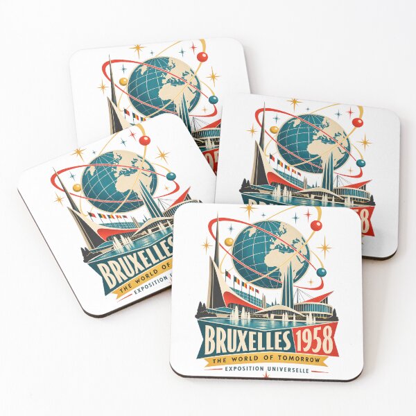 Item preview, Expo 58 Brussels — The World of Tomorrow — 1958 World’s Fair designed and sold by Past in Threads.