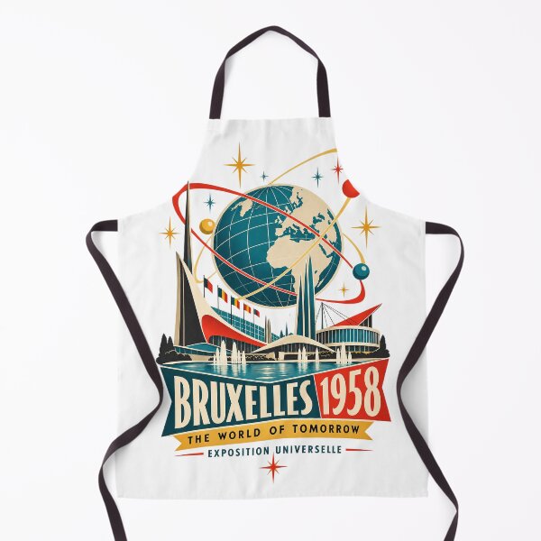 Item preview, Expo 58 Brussels — The World of Tomorrow — 1958 World’s Fair designed and sold by Past in Threads.