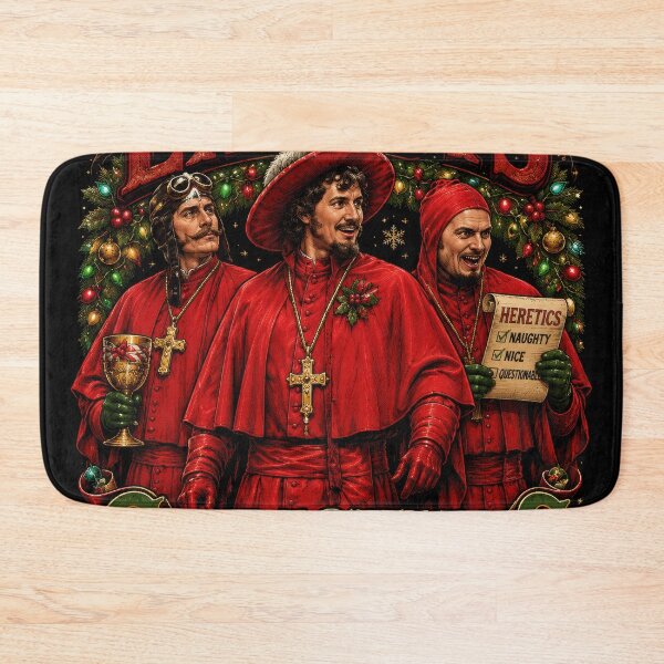 Item preview, Nobody Expects Christmas Inquisition designed and sold by Retr0Tshirts.