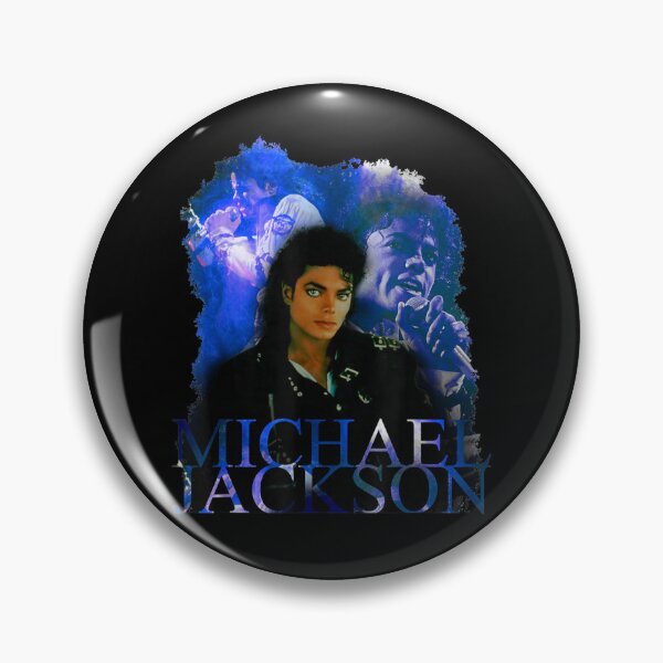 Item preview, Michael Jackson Blue Aura Portrait Collage Live Performance King of Pop designed and sold by QliumoPery.