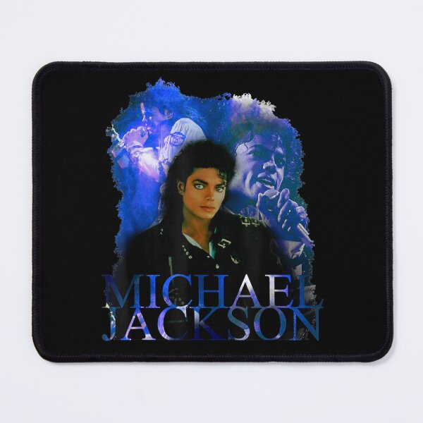 Item preview, Michael Jackson Blue Aura Portrait Collage Live Performance King of Pop designed and sold by QliumoPery.