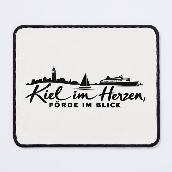 Item preview, Kiel in the heart (black) designed and sold by askdesigncgn.