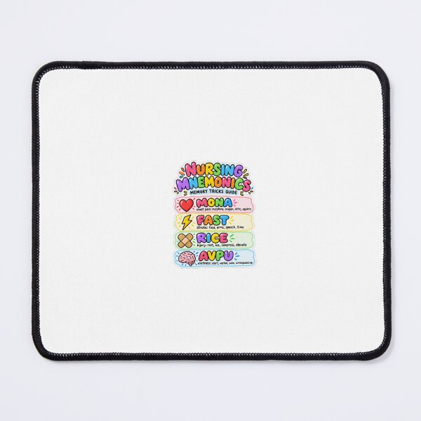 Item preview, Nursing Mnemonics Drawn Study Aid Nursing Student Sticker designed and sold by isokinetic.