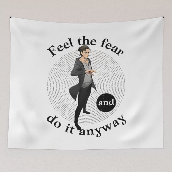 Item preview, Feel the Fear and Do It Anyway-Erin Yeager Design designed and sold by Quati-br.