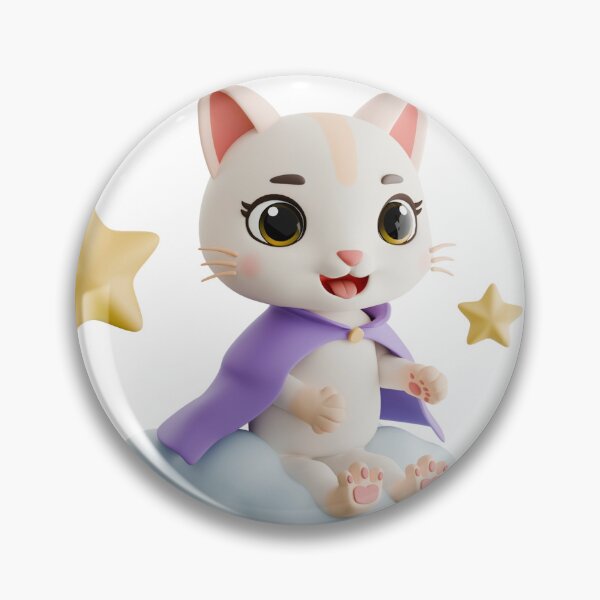 Item preview, Cute Guardian Angel Cat Floating on Cloud designed and sold by Mythos-Apparel.