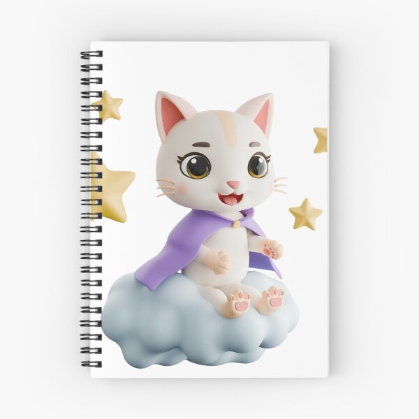 Item preview, Cute Guardian Angel Cat Floating on Cloud designed and sold by Mythos-Apparel.