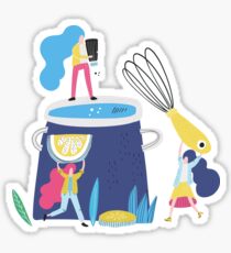 Cooking Time Sticker