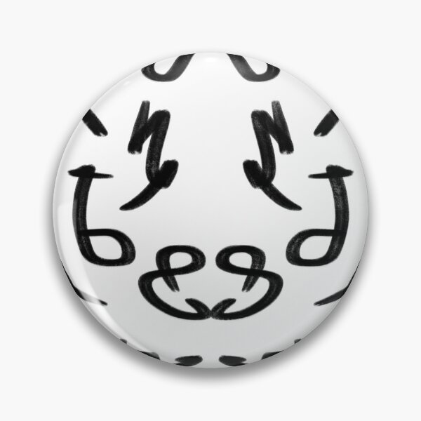 Item preview, Abstract Calligraphy Glyph Vol. 04 - Symmetrical Lightning designed and sold by ZMKAndInk.