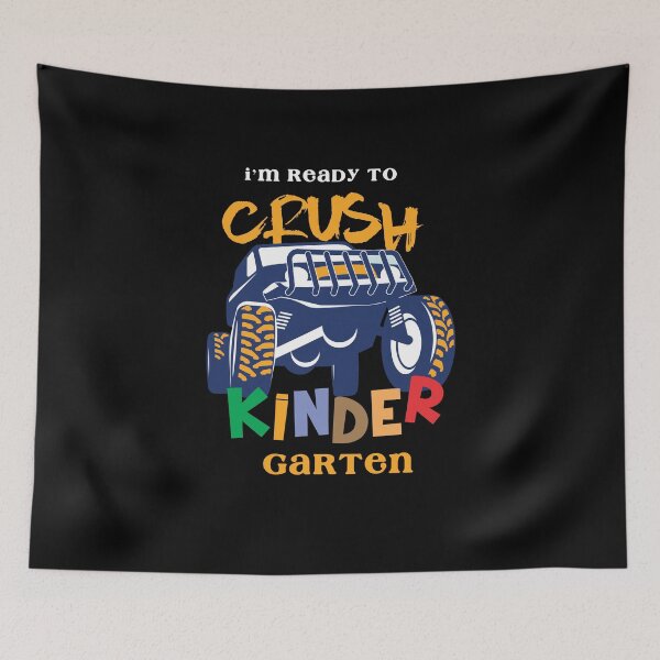 Item preview, Ready To Crush Kindergarten designed and sold by TomGiantDesigns.