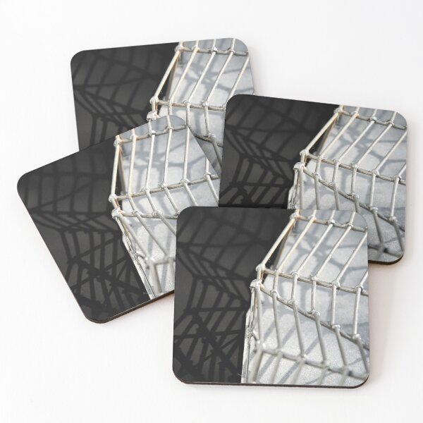 Item preview, Abstract Metal Wireframe - Geometric Architectural Shadows designed and sold by BeyaDh.