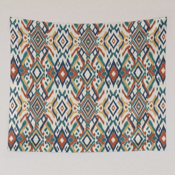 Item preview, Seamless Ikat Geometric Tribal Pattern Background designed and sold by prapapon.