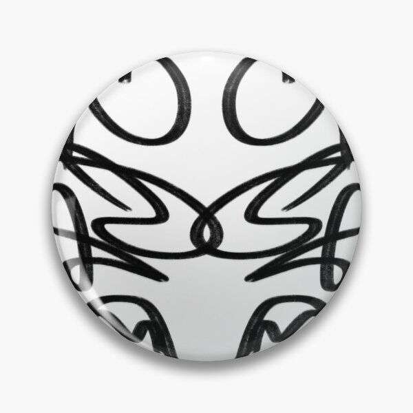 Item preview, Abstract Calligraphy Glyph Vol. 06 - Symmetrical Wings designed and sold by ZMKAndInk.