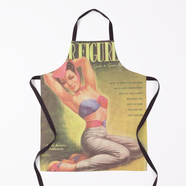 Item preview, Beautify Your Figure 1950s Women Vintage Magazine Cover Fan Art Original Custom Vintage Movie Poster Wall Art Tee Design designed and sold by Cool Robot Bro..