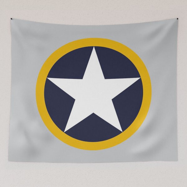 Item preview, 1942 U.S. Army Air Forces Roundel with Yellow Border | Historic WWII Aircraft Insignia | American Military Aviation Emblem designed and sold by VoglR.