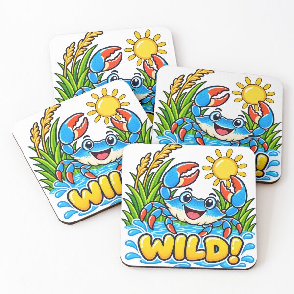 Item preview, Wild Blue Crab  Coastal Marsh Kids Design designed and sold by Penbrook Farms.