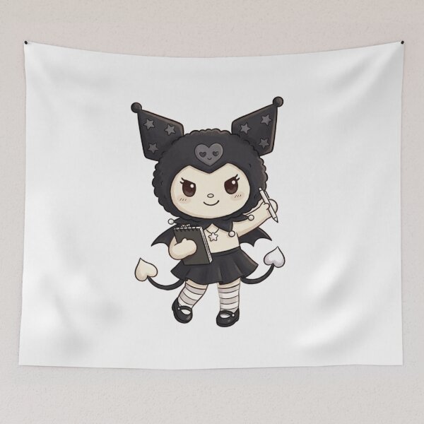 Item preview, Cute Gothic Anime Artist Girl Illustration designed and sold by DreamArtis.