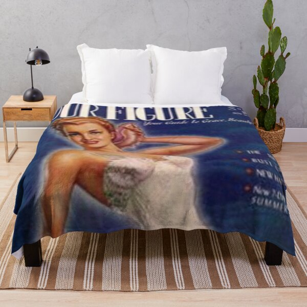 Item preview, Beautify Your Figure 1950s Women Vintage Magazine Cover Fan Art Original Custom Vintage Movie Poster Wall Art Tee Design designed and sold by Cool Robot Bro..