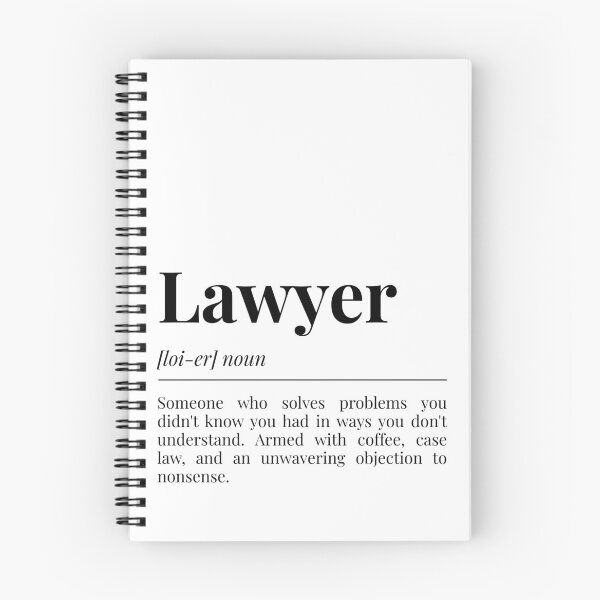 Item preview, Lawyer Definition Funny Problem Solver and Case Law Design | Funny Lawyer Dictionary Meaning Attorney and Legal Professional Gift | Attorney and Legal Counsel Definition Minimalist Humor designed and sold by LitzoyGlobeArt.