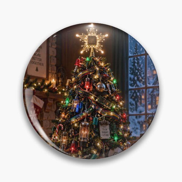 Item preview, Tech Christmas Tree designed and sold by AbstractAnom.