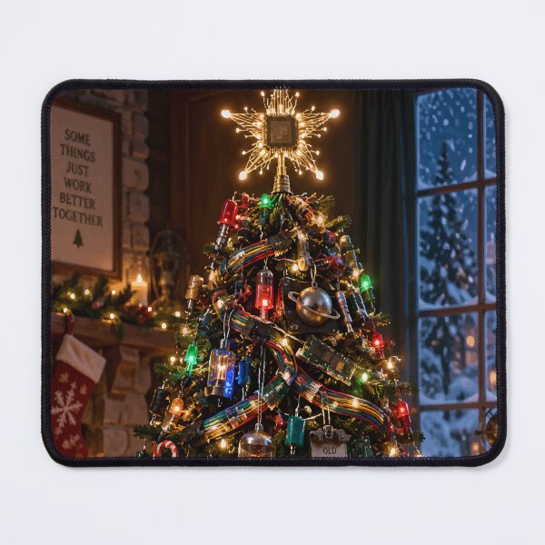 Item preview, Tech Christmas Tree designed and sold by AbstractAnom.