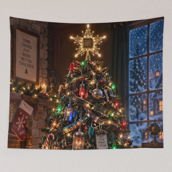 Item preview, Tech Christmas Tree designed and sold by AbstractAnom.