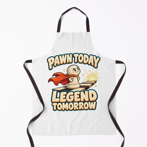 Item preview, Pawn Today, Legend Tomorrow - Funny Chess Pawn designed and sold by Good Mood Foundry.