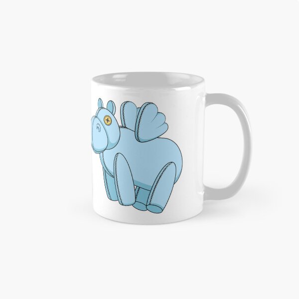 Item preview, Illustration with blue toy hippo designed and sold by RizikCat.