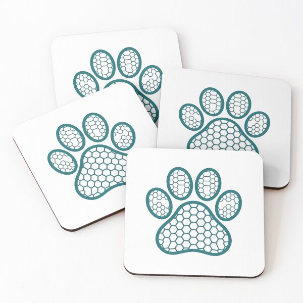 Item preview, Labrador Footprint Simplicity - Geometric Honeycomb Pattern designed and sold by Goodthingstree.