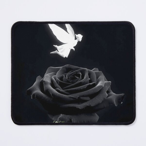 Item preview, White Fairy Black Rose designed and sold by MariaTheExpert.
