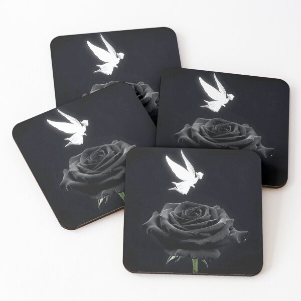 Item preview, White Fairy Black Rose designed and sold by MariaTheExpert.