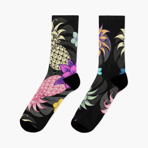 Item preview, Hawaiian Pineapple Tropical Floral – Colorful Island Paradise designed and sold by Plus91BIRD.