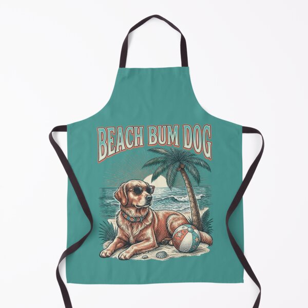 Item preview, Beach Bum Dog Funny Summer designed and sold by bluel_evin.