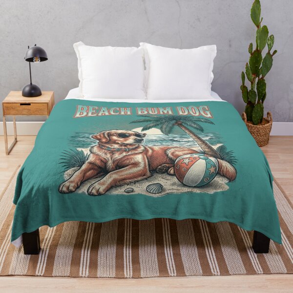 Item preview, Beach Bum Dog Funny Summer designed and sold by bluel_evin.