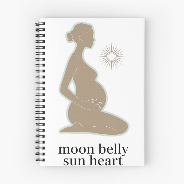 Item preview, Moon Belly Sun Heart Brown Mint Sunburst Piece designed and sold by 108stillness.