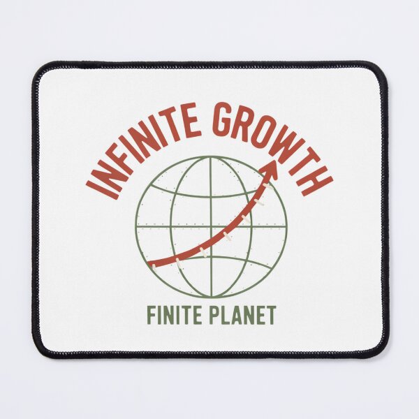 Item preview, Infinite Growth Finite Planet Climate Earth Art designed and sold by cabana.space.