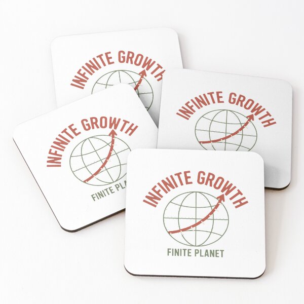 Item preview, Infinite Growth Finite Planet Climate Earth Art designed and sold by cabana.space.