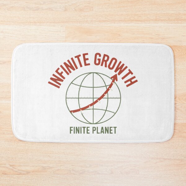 Item preview, Infinite Growth Finite Planet Climate Earth Art designed and sold by cabana.space.