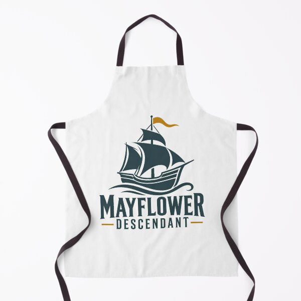 Item preview, Mayflower Descendant Vintage Ship Art Heritage Pride designed and sold by nortowelcomics.