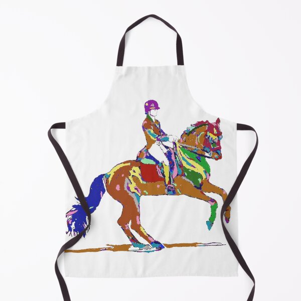 Item preview, Horse riding, horse, dressage, female rider designed and sold by citravisuel.
