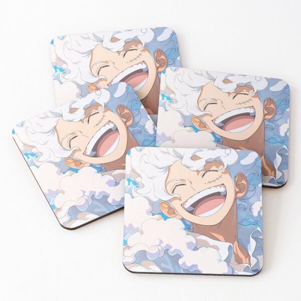 Item preview, Luffy Gear 5 Joyful Laugh – One Piece Anime Art designed and sold by frantuliuss.