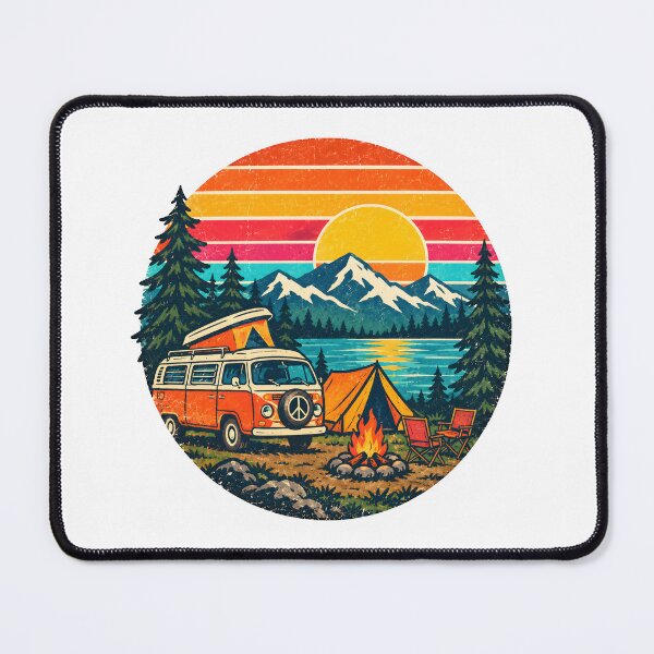 Item preview, Retro camping vibes designed and sold by trendspatterns.